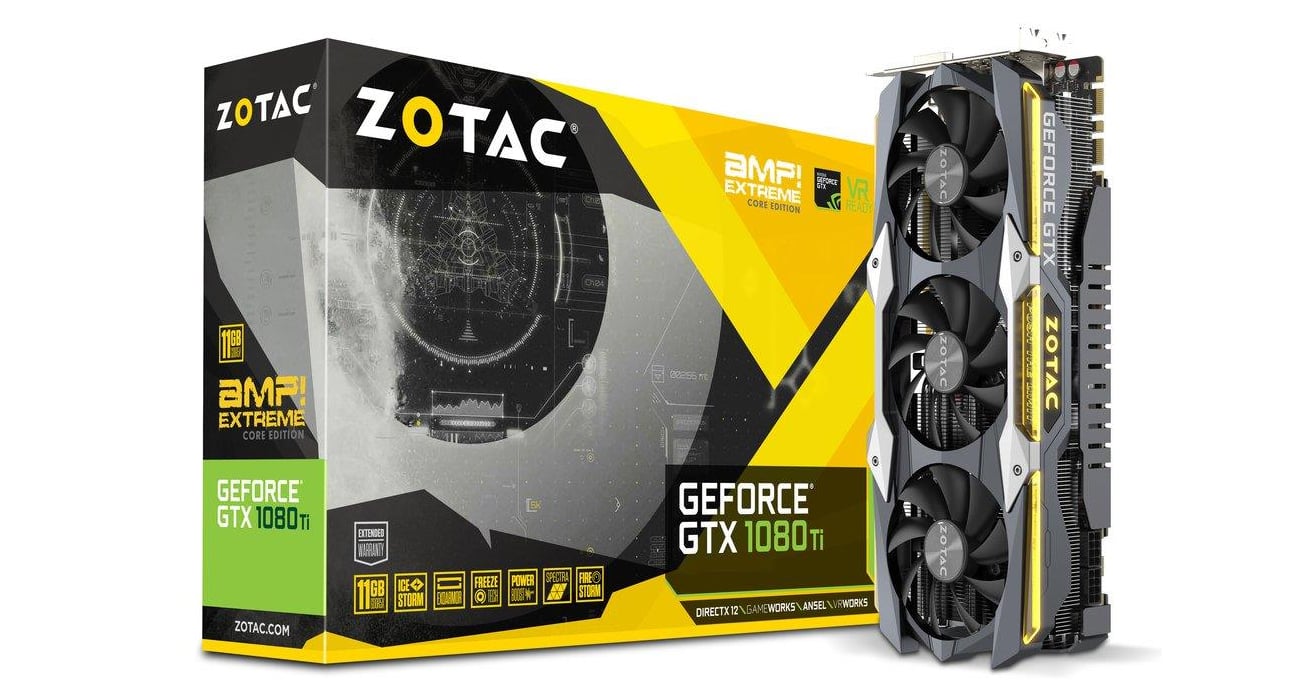 Zotac GeForce GTX 1080 Ti AMP Extreme Core 11GB GDDR5X